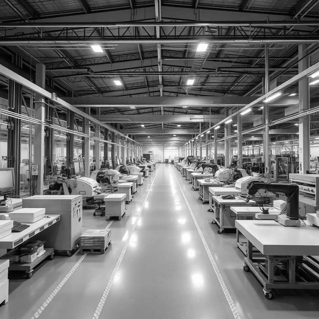 Modern production facility